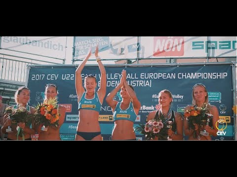 Highlights of the U22 Beach Volleyball European Championships in Baden