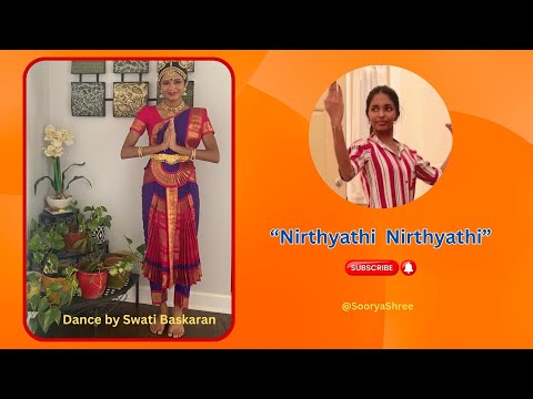 Mesmerizing Nirthyathi Nirthyathi Dance  ✨ Amazing Expressions | Swathi Thirunal | Swati Baskaran 🎶