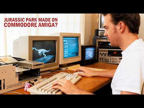 JURASSIC PARK Anniversary today! Did you know Commodore Amiga helped  the T-Rex car chase? (Trailer)