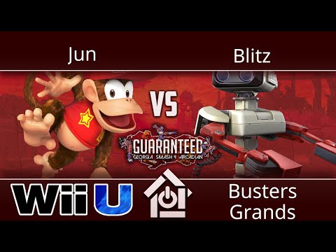 Guaranteed: GA Arcadian - Jun (Diddy Kong) vs Blitz (ROB) - Smash 4 Busters Grands