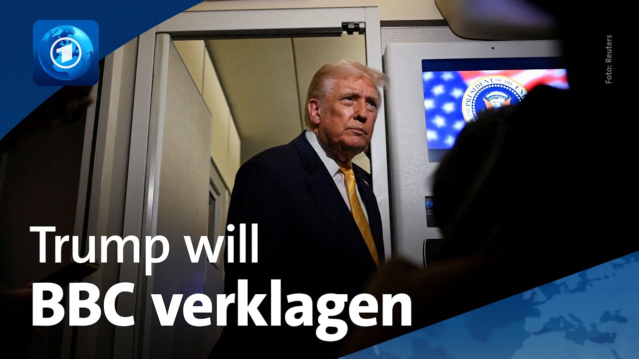 Trump kündigt Milliardenklage gegen Rundfunksender BBC an