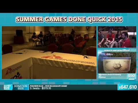 Binding of Isaac: Rebirth Eden by Slackaholicus in 4:11 - Summer Games Done Quick 2015 - Part 135