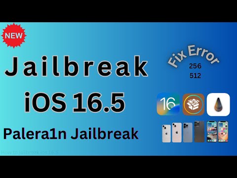 How to jailbreak ios 16.5 and fix error 256 | Easy Tutorial