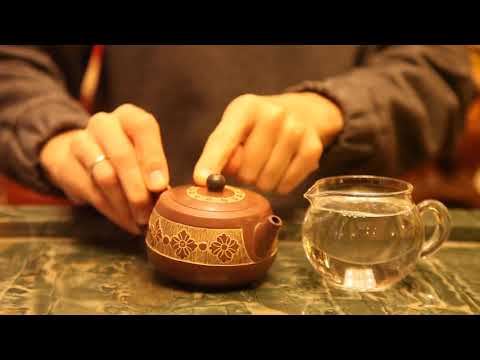Чайник  из Циньчжоу # 21896, керамика, 220 мл.