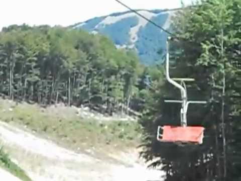 ALTOPIANO LACENO (Bagnoli Irpino-Avellino)-In seggiovia dal monte Raimagra alla stazione Settevalli-