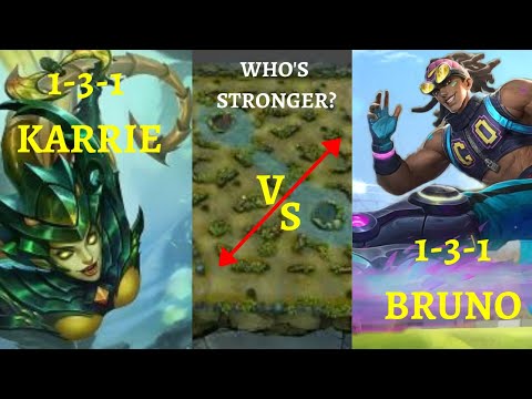 FUNNEL BRUNO VS KARRIE| WHO'S STRONGER?| EARLY-MID-LATE GAME