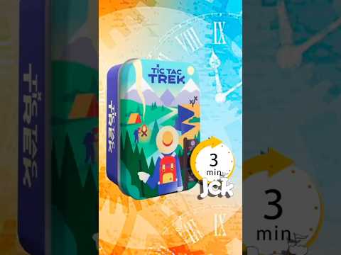 How to play Tic Tac Trek in 3 minutes [Board Game / JcK / Updown Games / Alley Cat Games]