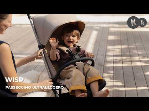Kinderkraft Passeggino WISP Ultraleggero Pocket Stone Beige