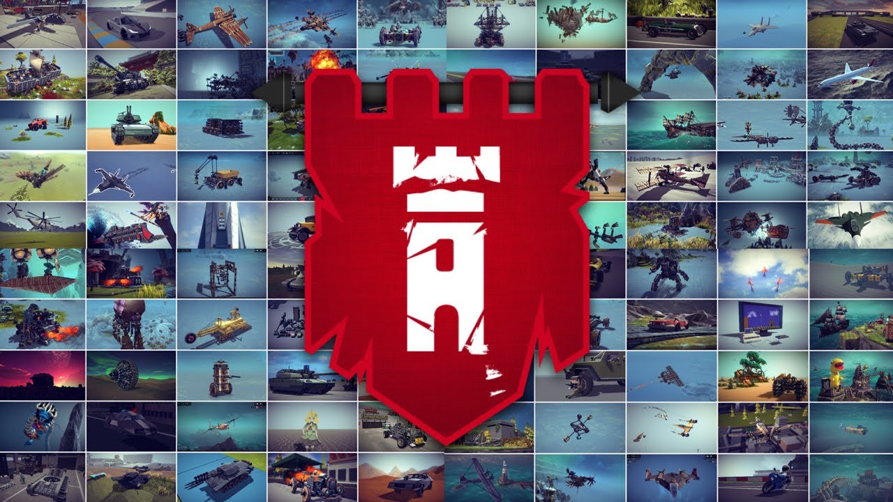 Besiege празднует десятилетие создания смертоносных устройств с помощью 1 Besiege 10th Anniversary Celebration Showcase - YouTube