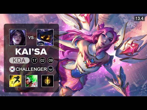 Kai'Sa vs Veigar ADC - KR Challenger - Patch 13.4 Season 13