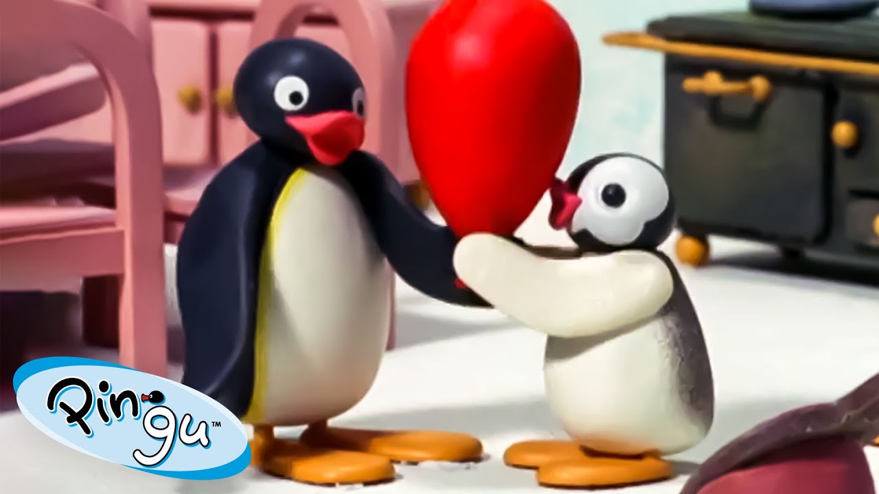 Pingu and his little sister Pinga 🐧 | Pingu - Official Channel | Cartoons For Kids