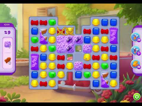 HomeScapes Level 4209 no boosters (20 moves)