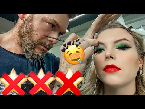 ГОРЯЧО И КРАСИВО: МАКИЯЖ ОТ ИТАЛЬЯНЦА / Треш-обзор салона красоты