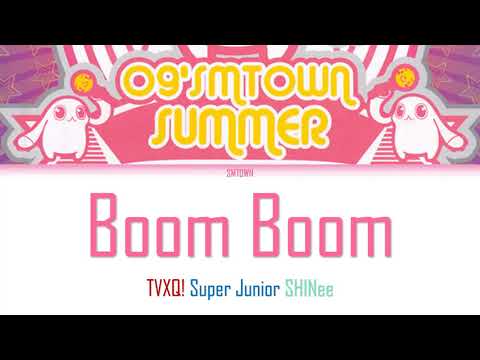 TVXQ!, Super Junior & SHINee Boom Boom (Seaside) Lyrics