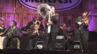 Merlefest 2013 - Del McCoury and the Preservation Hall Jazz Band - I'll Fly Away