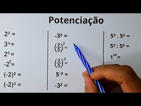 POTENCIAÇÃO | RÁPIDO E FÁCIL