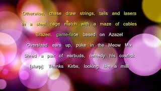 Aesop Rock - Kirby (karaoke)