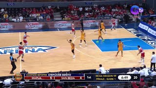 Peter Rosillo provides the spark for Mapúa in their Game 1 win over San Beda | NCAA Season 99