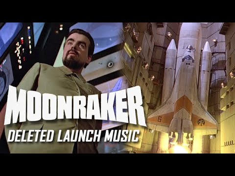 James Bond Moonraker Launch with Deleted Music