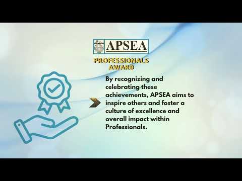 APSEA PROFESSIONALS EXCELLENCE AWARDS 2024