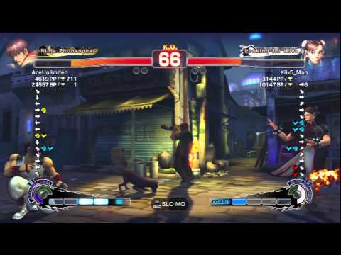 AceUnlimited [Guy] Vs Kil-5_Man [Chun Li] SSF4 AE 2012 Ranked Matches