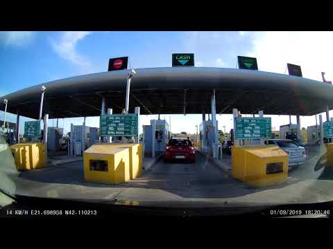 Eastern Europe Road Trip Time-Lapse (12 countries) - 11. North Macedonia - Greece