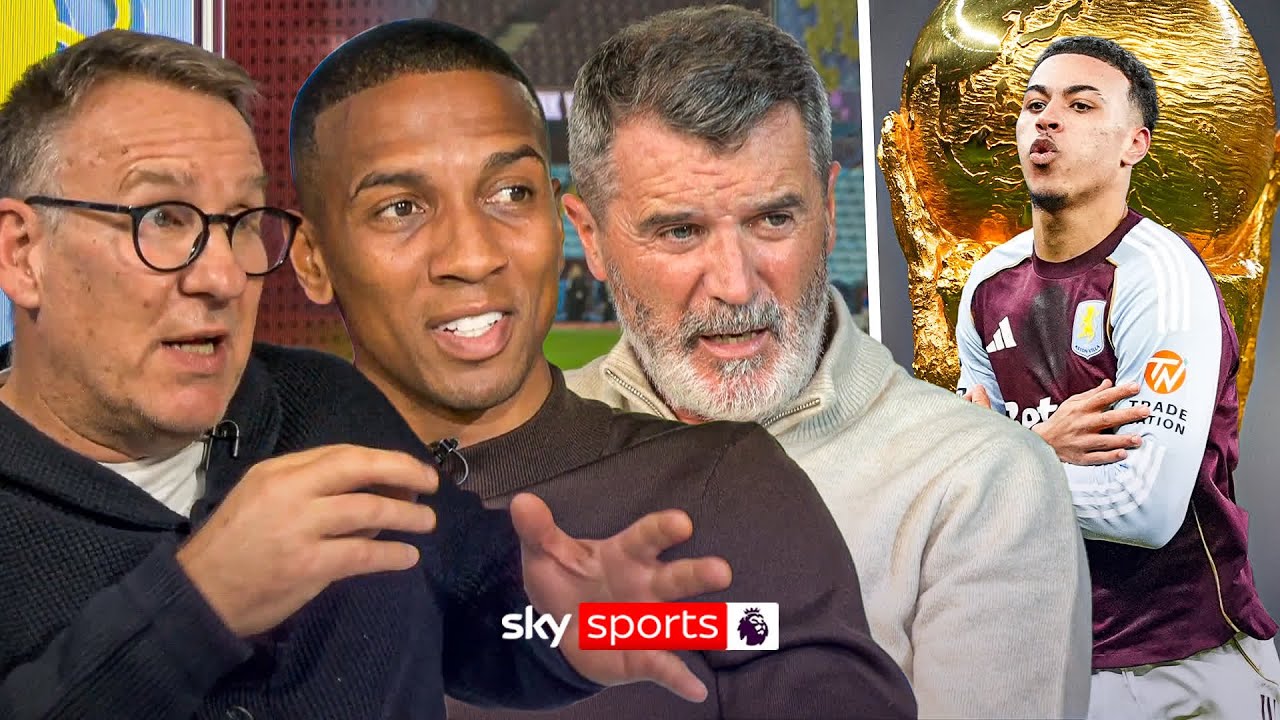 "He's got the shirt!" 👀 | Merson, Young & Keane on Morgan Rogers' England World Cup credentials