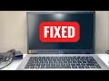 How To Fix Acer Laptop Black Screen But Turns On
