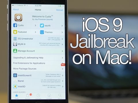 How to jailbreak iOS 9 on Mac
