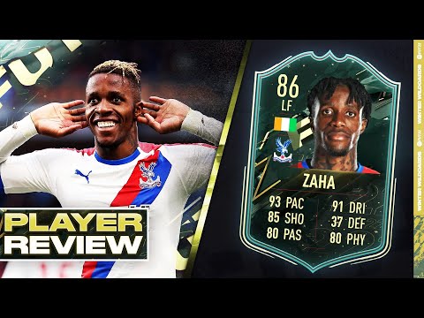 WHAT A BEAST! 86 WINTER WILDCARD WIILFRIED ZAHA PLAYER REVIEW - FIFA 22 ULTIMATE TEAM