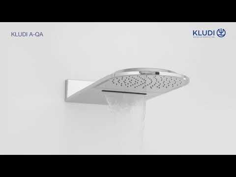 Обзор верхнего душа Kludi A-QA 6488005-00