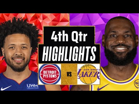 Los Angeles Lakers vs Detroit Pistons Full Game Highlights 4th Qtr | Dec 30 | 2025 NBA Highlights