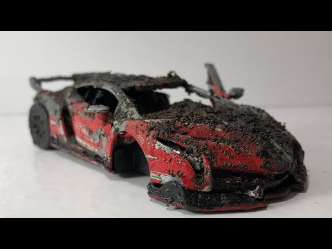 4K PERFECT RESTORATİON LAMBORGHİNİ VENENO MODEL CAR