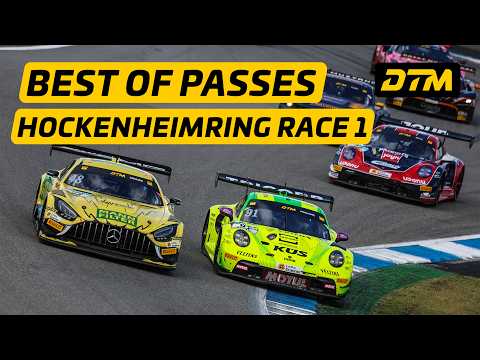 BEST OVERTAKES: Hockenheimring Race 1 🏎️💥 | DTM Season Finale 2026