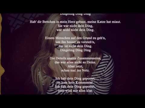 Annett Louisan -  Dein Ding (Lyrics)
