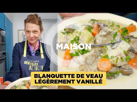 Blanquette de veau légèrement vanillée