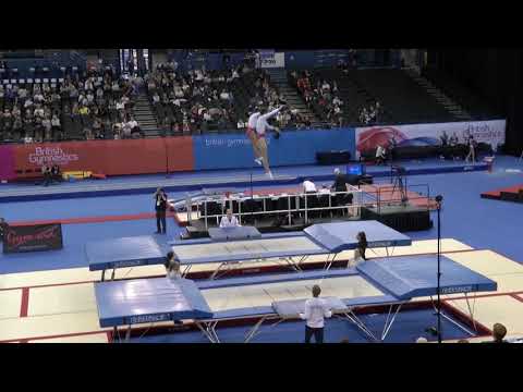 Lois Moseley & Ellie Vassel - GOLD - Women 13-16 Synchro - 2019 British Trampoline Championships