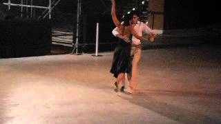 Andres Sautel and Marcela Vespaciano in Festival de Roma