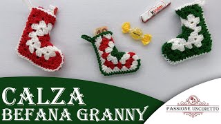 TUTORIAL: Calza befana Granny 🧦