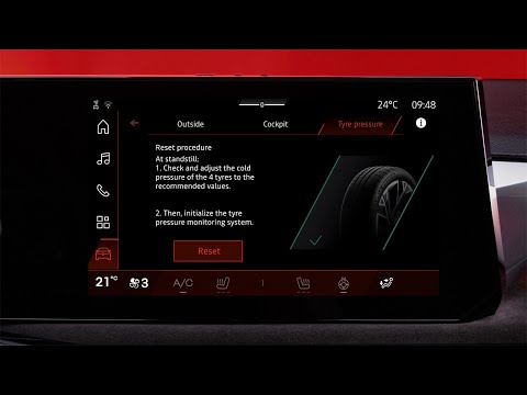 alerta de perda de pressão dos pneus - Renault Clio full hybrid E-Tech