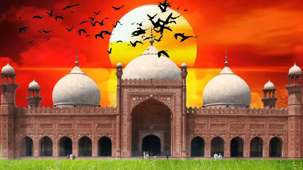 Best Mosque Video Background No Text Template | Islamic #videobackground #masjid