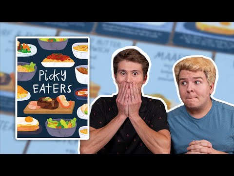 Picky Eaters | Five Guests with Different Tastes! | ( Board Game Overview & Review #90 )