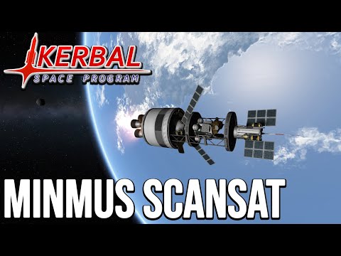Building a Minmus SCANSat - Kerbal Space Program (Career) - 2021 -  ep 43