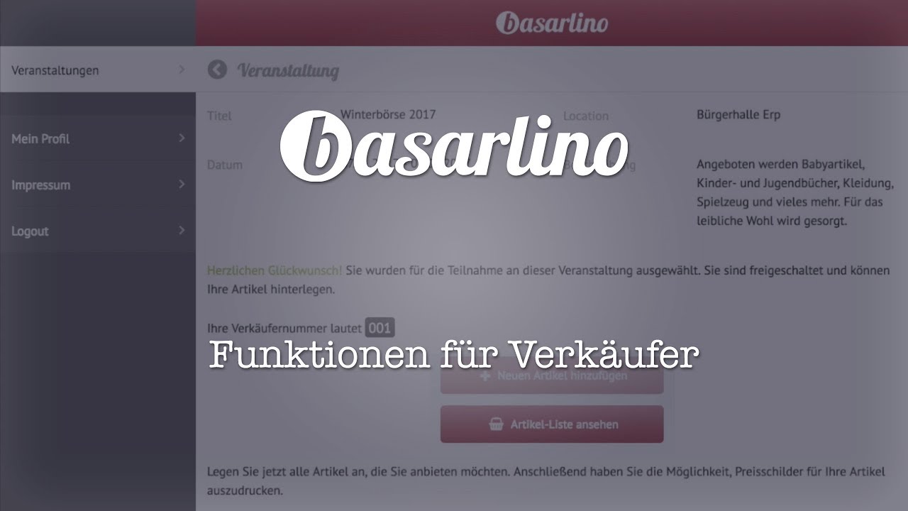Basarlino Video Vorschau