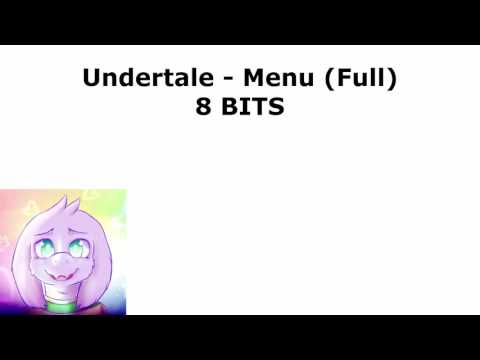 8-BITS Cover | Menu (Full) - UNDERTALE