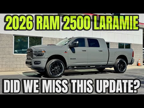 2026 RAM 2500 Laramie Level 2: Did Stellantis Bring Back This Configuration To The MegaCab?