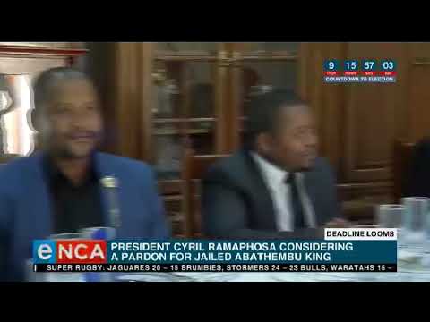 Ramaphosa considering pardon for jailed Abathembu king