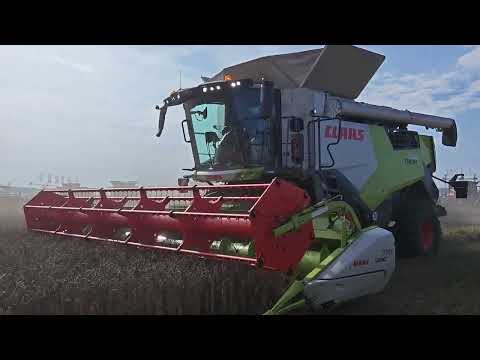 Předvádění kombajnů Class - Kámen 2023