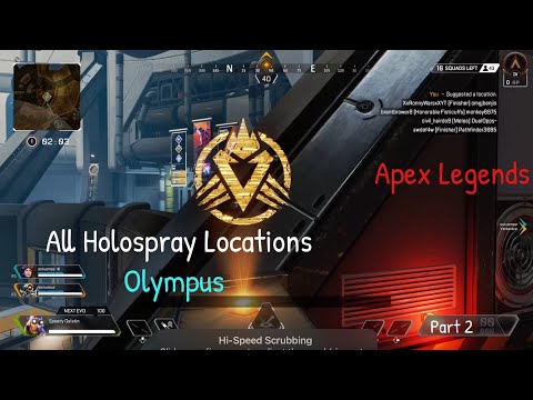 All Event Holosprays | Olympus | Part 2 | Apex Legends