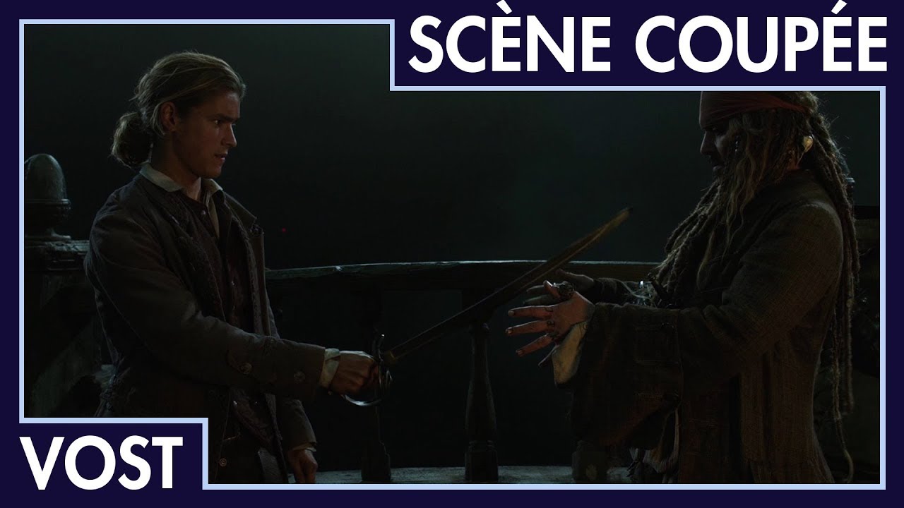 Miniature de la vidéo Pirates des Caraïbes : La Vengeance de Salazar - Scene coupée : La leçon du Capitaine Jack (VOST) du film Pirates des Caraïbes : La Vengeance de Salazar